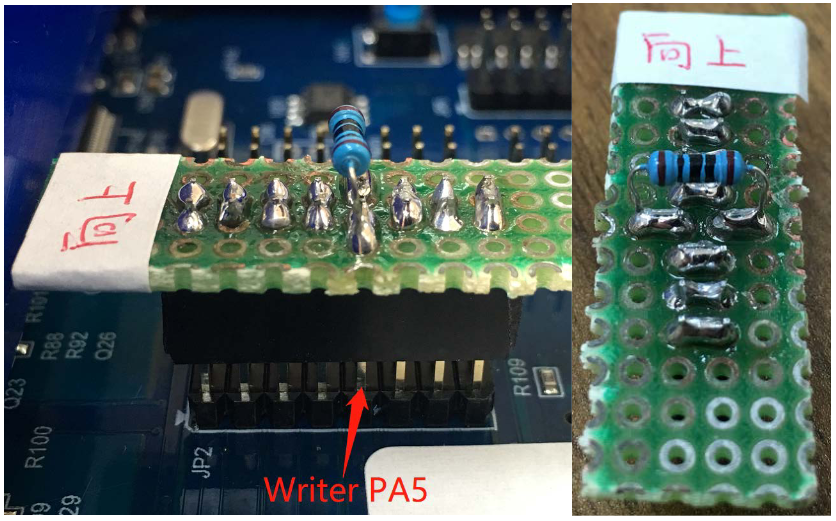 During the programming period, the PMS150G PADAUK single-chip microcontroller uses a lower voltage o(图4)